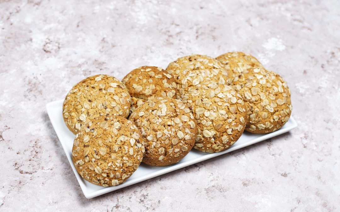 Receta de galletas de avena fáciles y rápidas