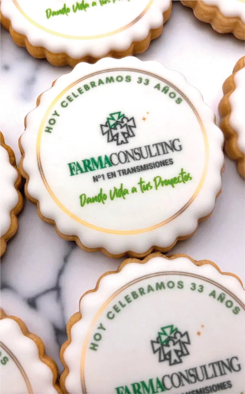 Galletas Personalizadas con glasa en Madrid