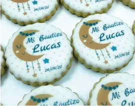 Galletas Personalizadas con glasa en Madrid
